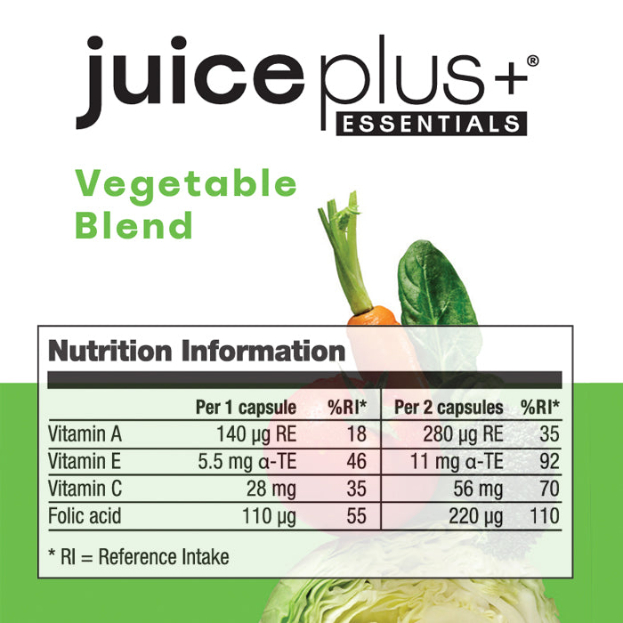 Juice PLUS+ Essentials Fruit, Vegetable & Berry Blend