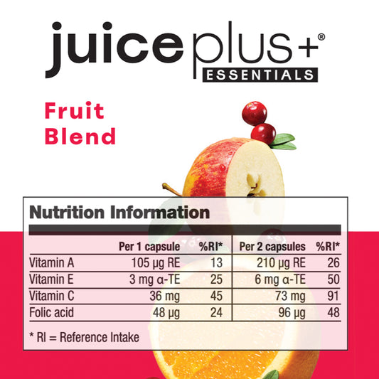 Juice PLUS+ Essentials Fruit, Vegetable & Berry Blend
